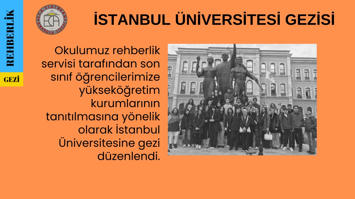 İstanbul Üniversitesi Gezisi